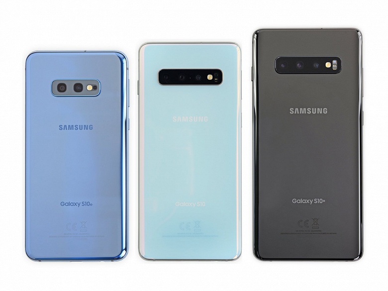 Хуже Samsung Galaxy S9. Флагманские смартфоны Galaxy S10 будет сложно ремонтировать