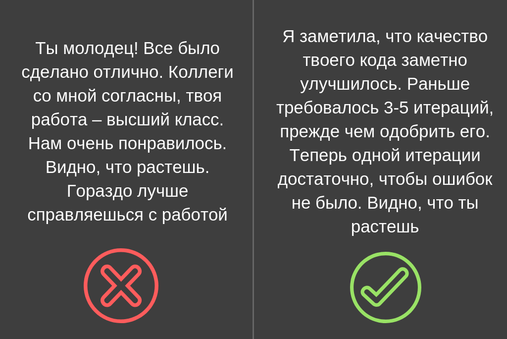 Как давать обратную связь: 9 правил - 6