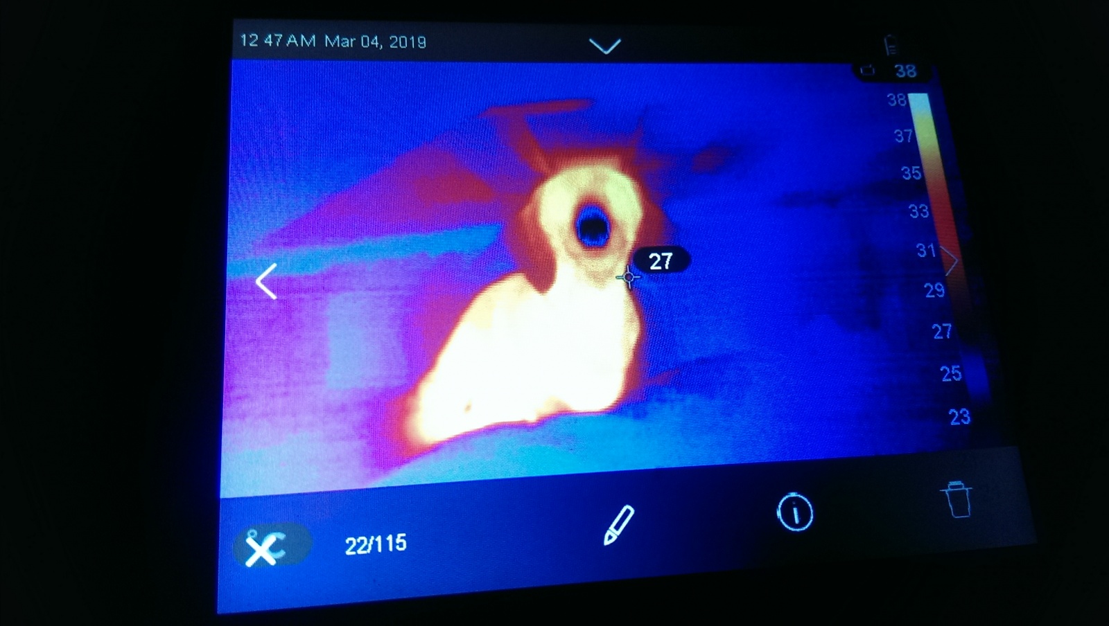 Как я третий раз в жизни увидел живьём тепловизор и первый раз подержал его в руках - 14 Как я третий раз в жизни увидел живьём тепловизор и первый раз подержал его в руках - 14