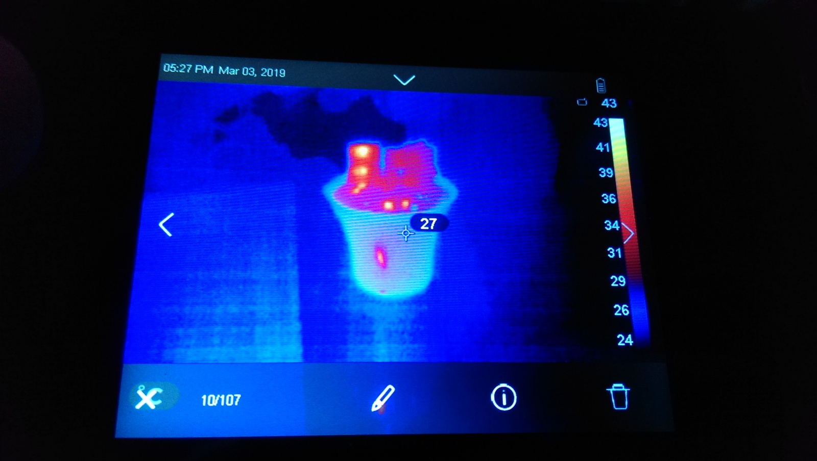 Как я третий раз в жизни увидел живьём тепловизор и первый раз подержал его в руках - 27 Как я третий раз в жизни увидел живьём тепловизор и первый раз подержал его в руках - 27