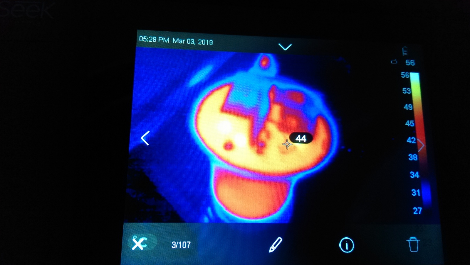 Как я третий раз в жизни увидел живьём тепловизор и первый раз подержал его в руках - 35 Как я третий раз в жизни увидел живьём тепловизор и первый раз подержал его в руках - 35