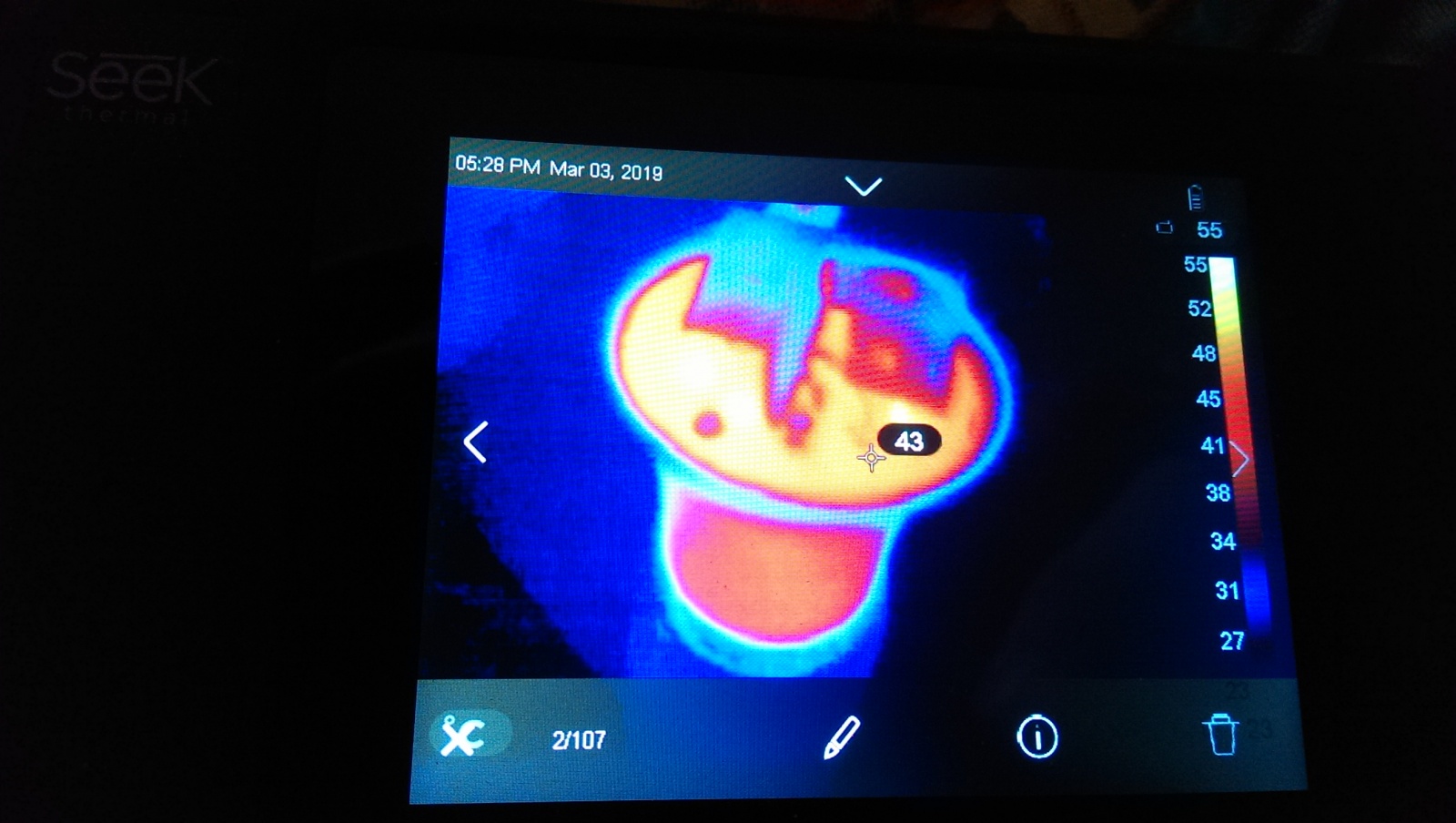 Как я третий раз в жизни увидел живьём тепловизор и первый раз подержал его в руках - 36 Как я третий раз в жизни увидел живьём тепловизор и первый раз подержал его в руках - 36