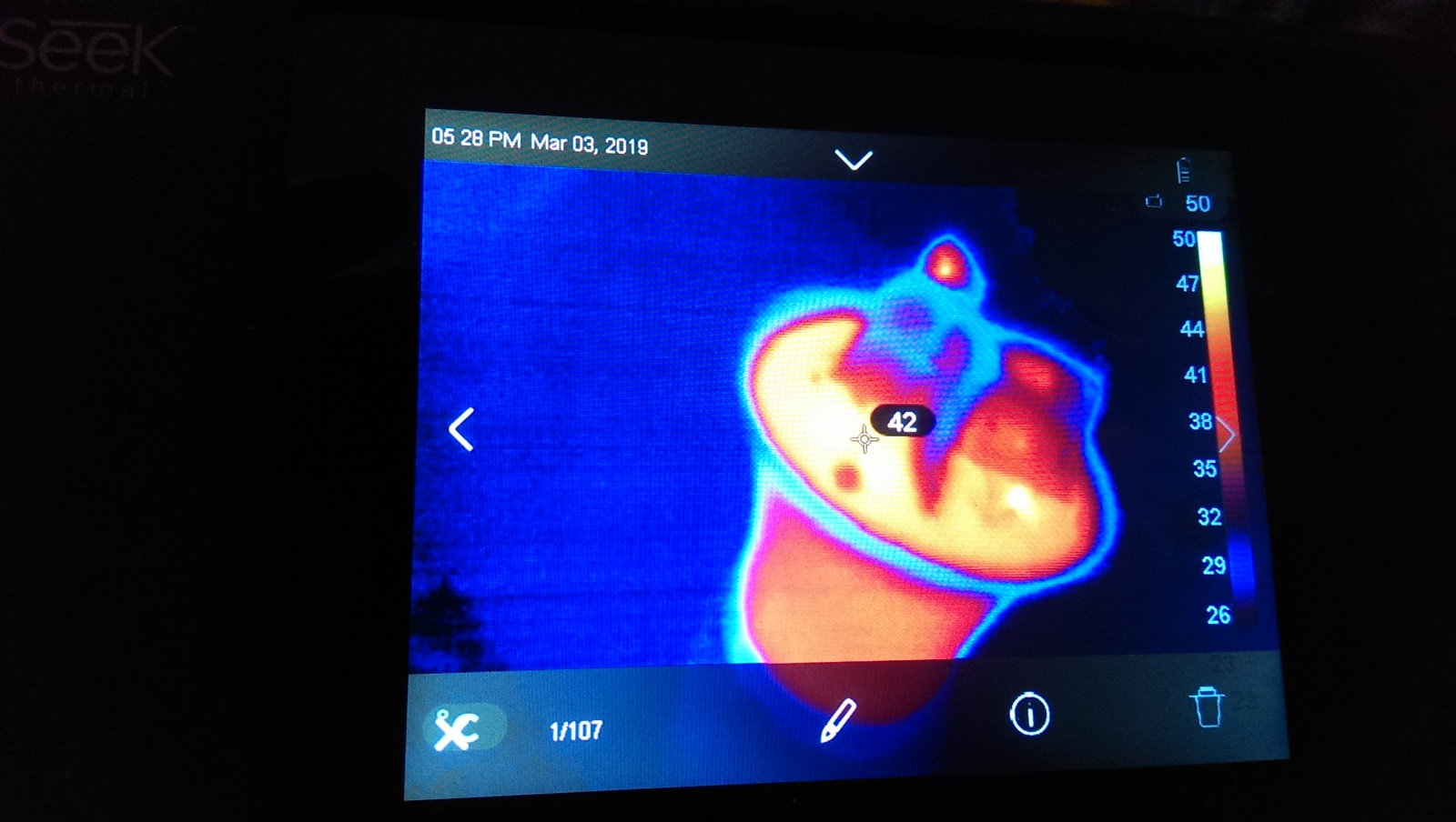 Как я третий раз в жизни увидел живьём тепловизор и первый раз подержал его в руках - 37 Как я третий раз в жизни увидел живьём тепловизор и первый раз подержал его в руках - 37