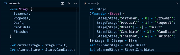 Вы знали, что TypeScript оптимизирует использование enum, если добавить const?