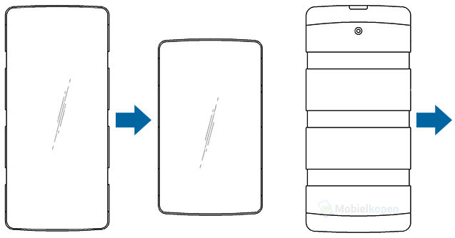 Смартфон с растяжимым экраном: патент LG