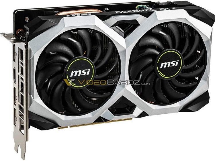 Изображения видеокарт GeForce GTX 1660 от MSI подтвердили использование в них памяти GDDR5