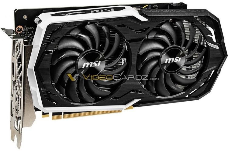 Изображения видеокарт GeForce GTX 1660 от MSI подтвердили использование в них памяти GDDR5