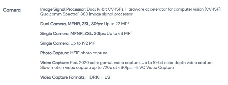 До 192 млн пикселей: Qualcomm изменила возможности камер для ряда чипов Snapdragon