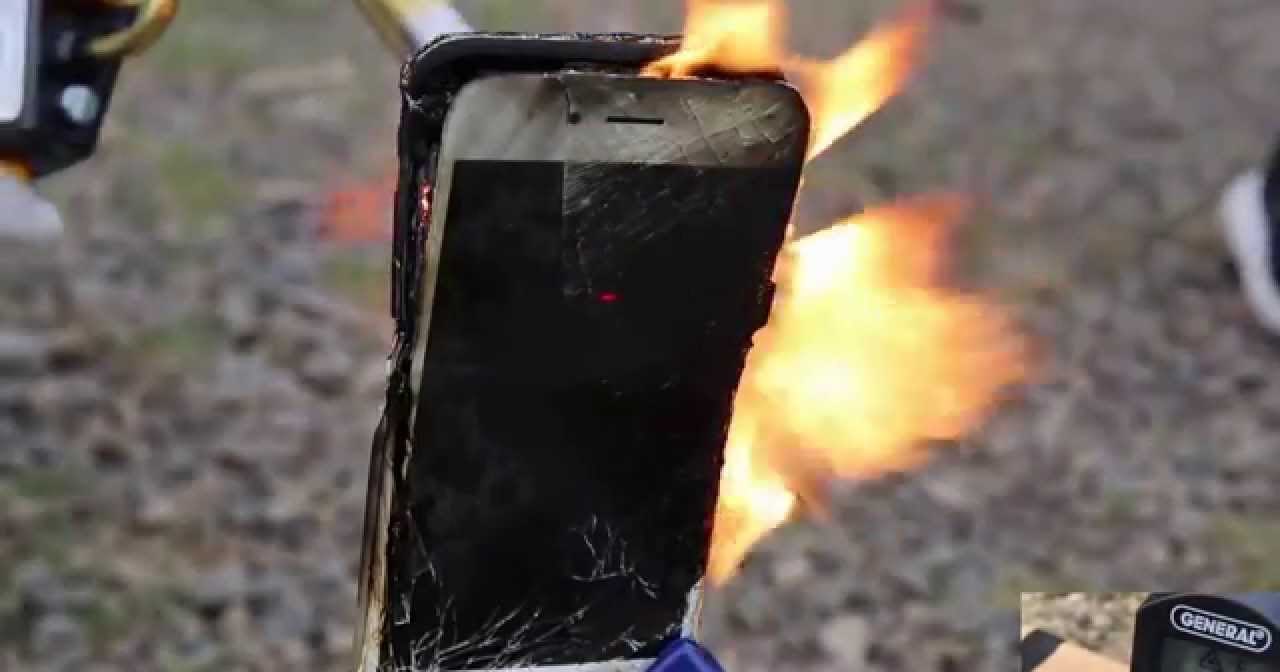 В начальной школе взорвался iPhone