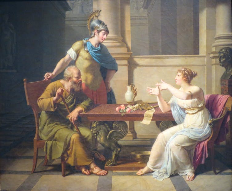 Дебаты Сократа и Аспазии