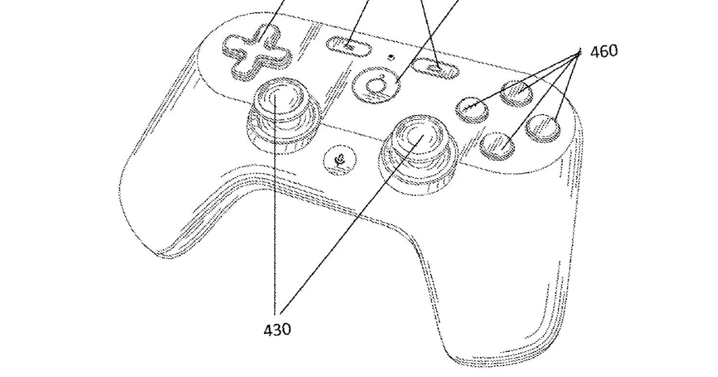 Как может выглядеть игровой контроллер от Google