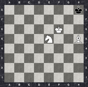 Мат слоном и конём - 25 Мат слоном и конём - 25