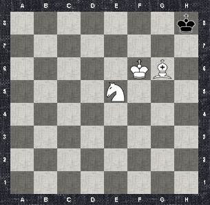 Мат слоном и конём - 26 Мат слоном и конём - 26