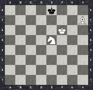 Мат слоном и конём - 29 Мат слоном и конём - 29