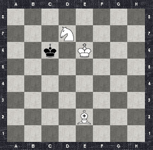 Мат слоном и конём - 33 Мат слоном и конём - 33