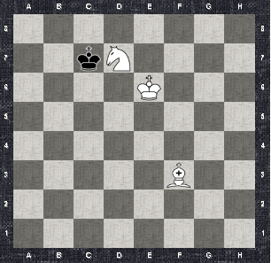 Мат слоном и конём - 34 Мат слоном и конём - 34