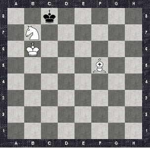 Мат слоном и конём - 40 Мат слоном и конём - 40