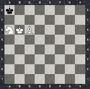 Мат слоном и конём - 49 Мат слоном и конём - 49