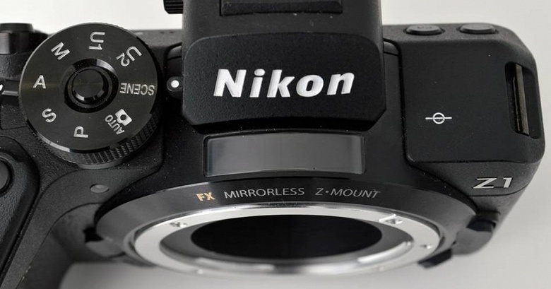 Появилось первое изображение полнокадровой камеры начального уровня Nikon Z1 