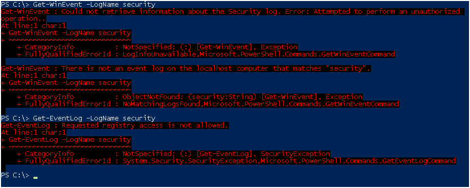 How to get Security Log with non-administrative user - 2