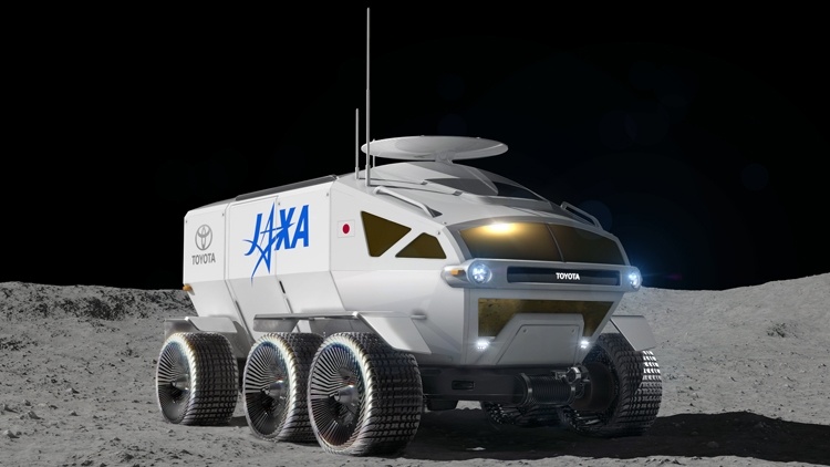 Toyota и JAXA показали концепцию пилотируемого ровера для Луны