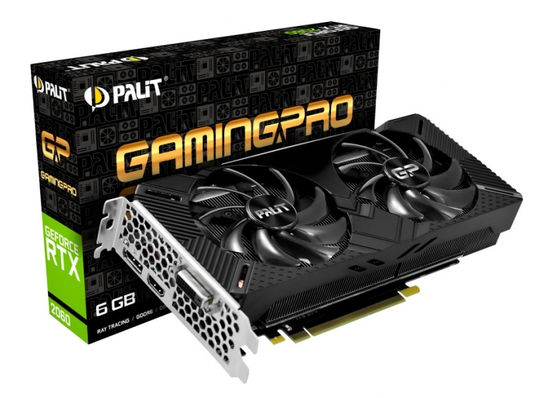 Новая статья: Обзор и тестирование видеокарты Palit GeForce RTX 2060 GamingPro OC