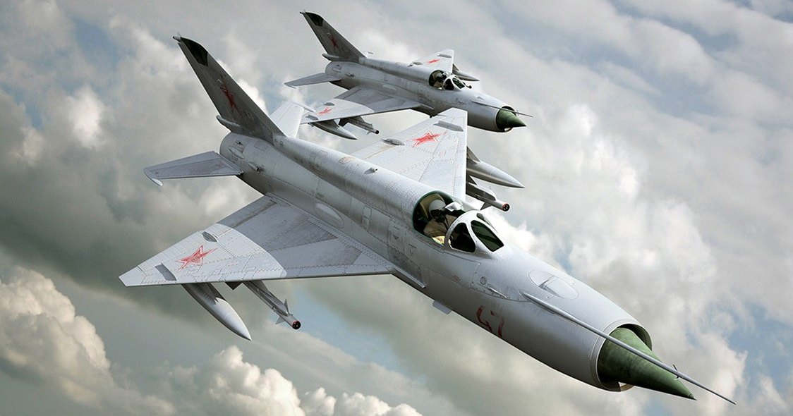 Летающий автомат Калашникова: МиГ-21