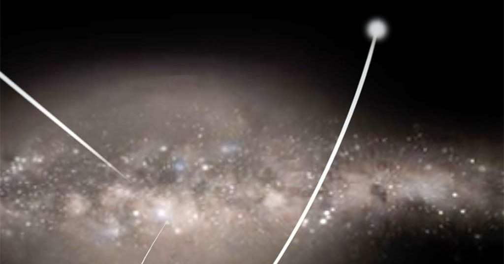 Раскрыта история необычного побега из нашей галактики