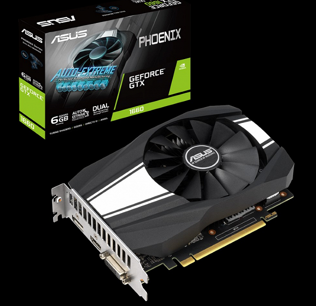 Asus пока ограничилась весьма простыми версиями видеокарты GeForce GTX 1660 - 1 Asus пока ограничилась весьма простыми версиями видеокарты GeForce GTX 1660