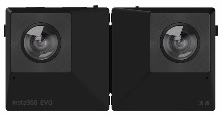 Insta360 EVO: необычная раскладная камера для 3D-съёмки