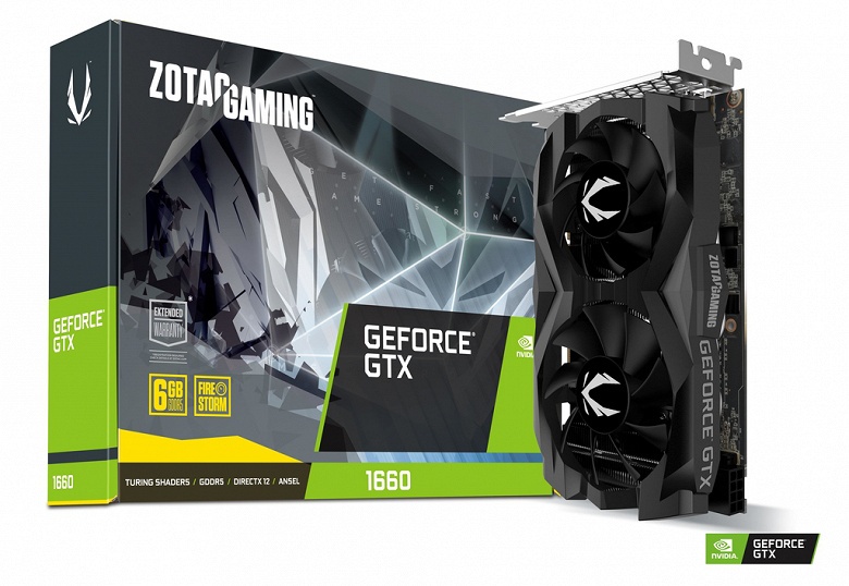 Достоинством 3D-карт серии Zotac GeForce GTX 1660 производитель называет компактность - 1 Достоинством 3D-карт серии Zotac GeForce GTX 1660 производитель называет компактность