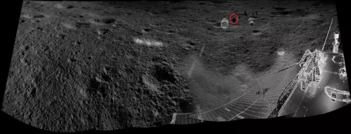 Миссия «Чанъэ-4» — третий лунный день. Ровер «Юйту-2» в поисках… камней - 21