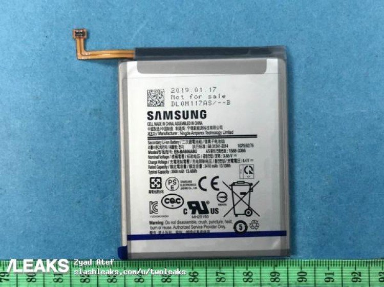 На 1000 мА&bull;ч меньше. Samsung Galaxy A60 получил самый обычный аккумулятор