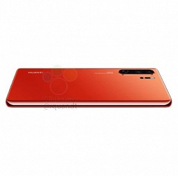 Новые рендеры флагманских смартфонов Huawei: P30 Pro в красном цвете и с ИК-излучателем, P30 – со стандартным разъемом для наушников