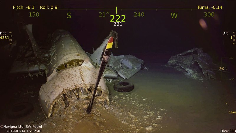 На дне Кораллового моря найден авианосец времен Второй мировой войны - 2