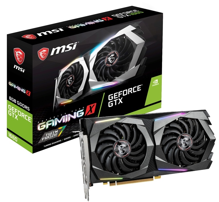 Россыпь видеокарт MSI GeForce GTX 1660 на любой вкус