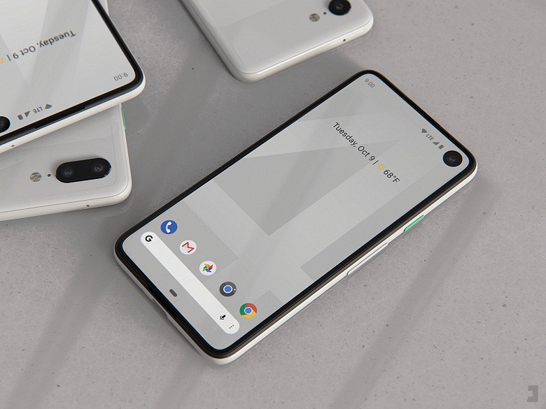 Врезанные в экран камеры в каждой модели: опубликованы новые рендеры Google Pixel 4 и Pixel 4XL