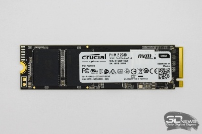 Новая статья: Обзор NVMe SSD-накопителя Crucial P1: NVMe по цене SATA