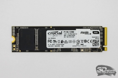 Новая статья: Обзор NVMe SSD-накопителя Crucial P1: NVMe по цене SATA Новая статья: Обзор NVMe SSD-накопителя Crucial P1: NVMe по цене SATA