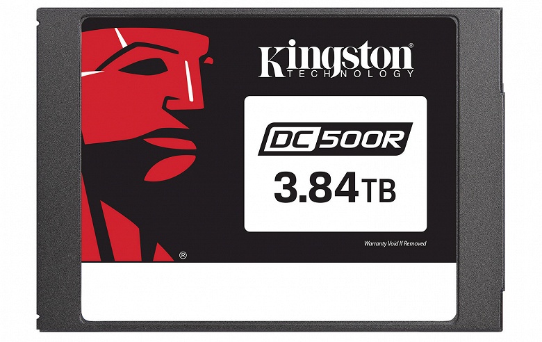 Серия твердотельных накопителей Kingston DC500R включает модели объемом до 3,84 ТБ