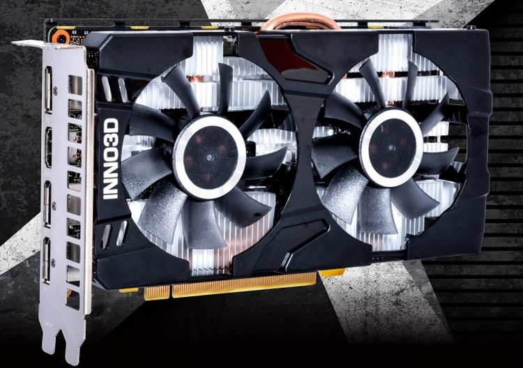 Ускоритель Inno3D GeForce GTX 1660 Twin X2 имеет длину менее 200 мм