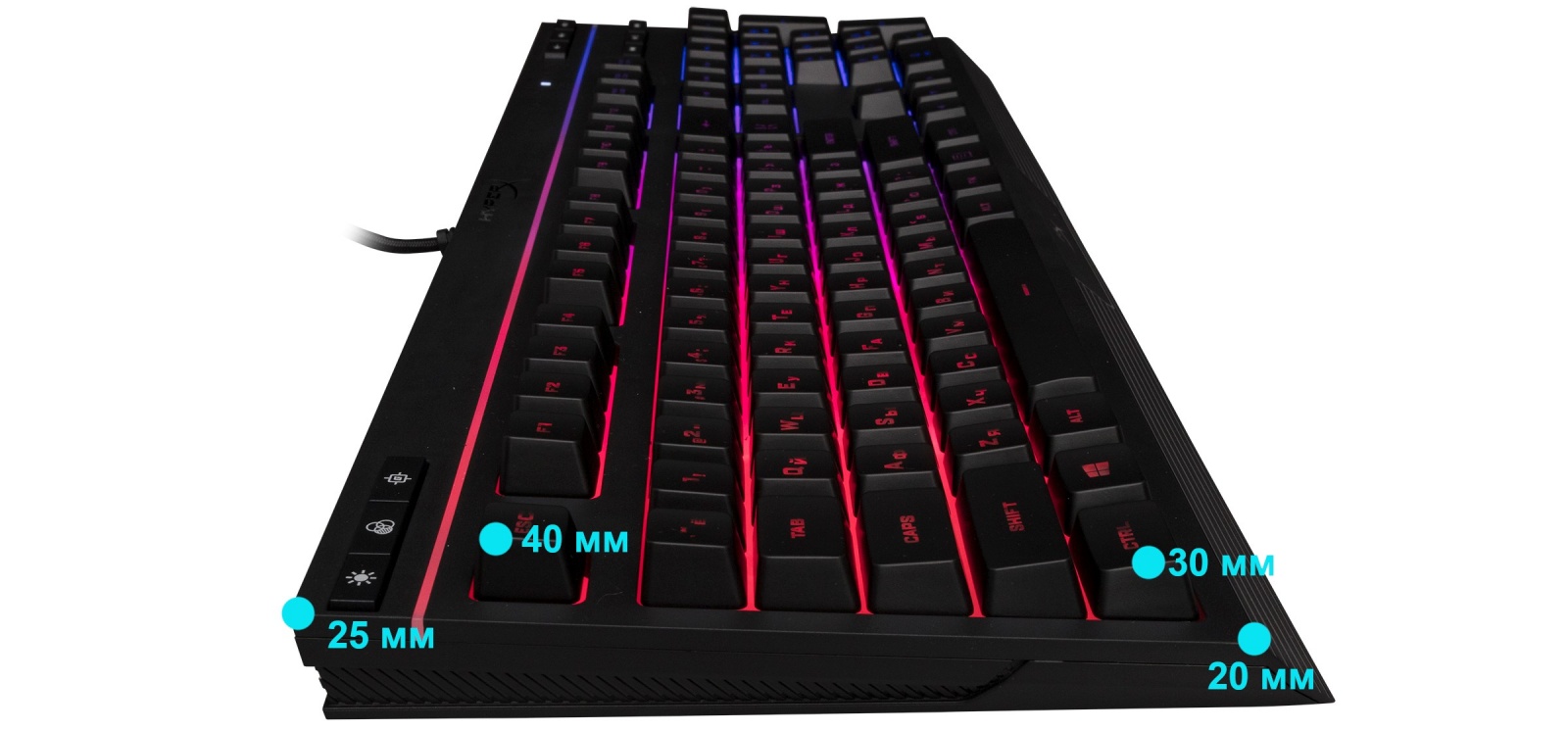 HyperX Alloy CORE – когда мембранка может в игры - 3