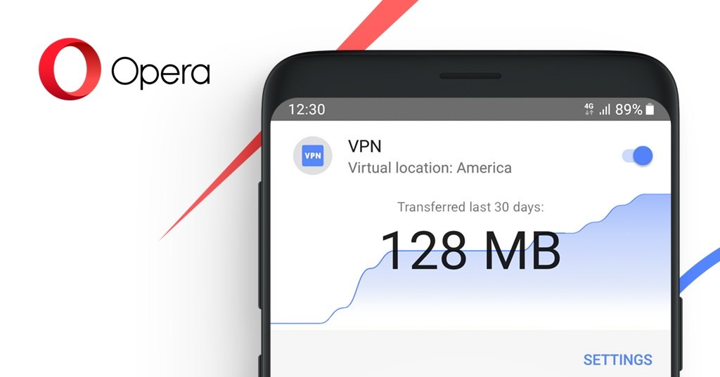 Opera встроила VPN в Android-браузер