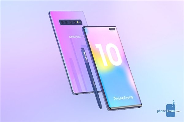 Samsung Galaxy Note 10 получит экран Super AMOLED диагональю не менее 6,6 дюйма