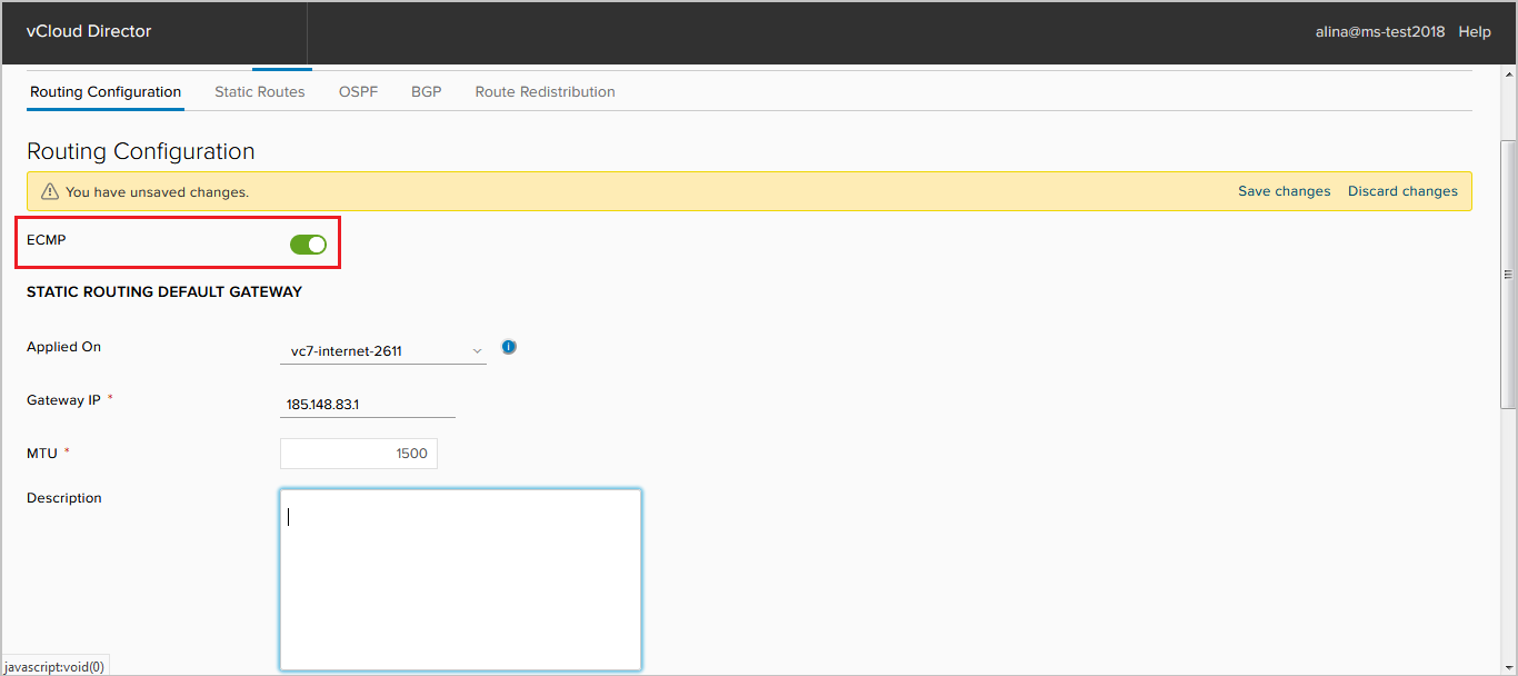 VMware NSX для самых маленьких. Часть 4. Настройка маршрутизации - 4