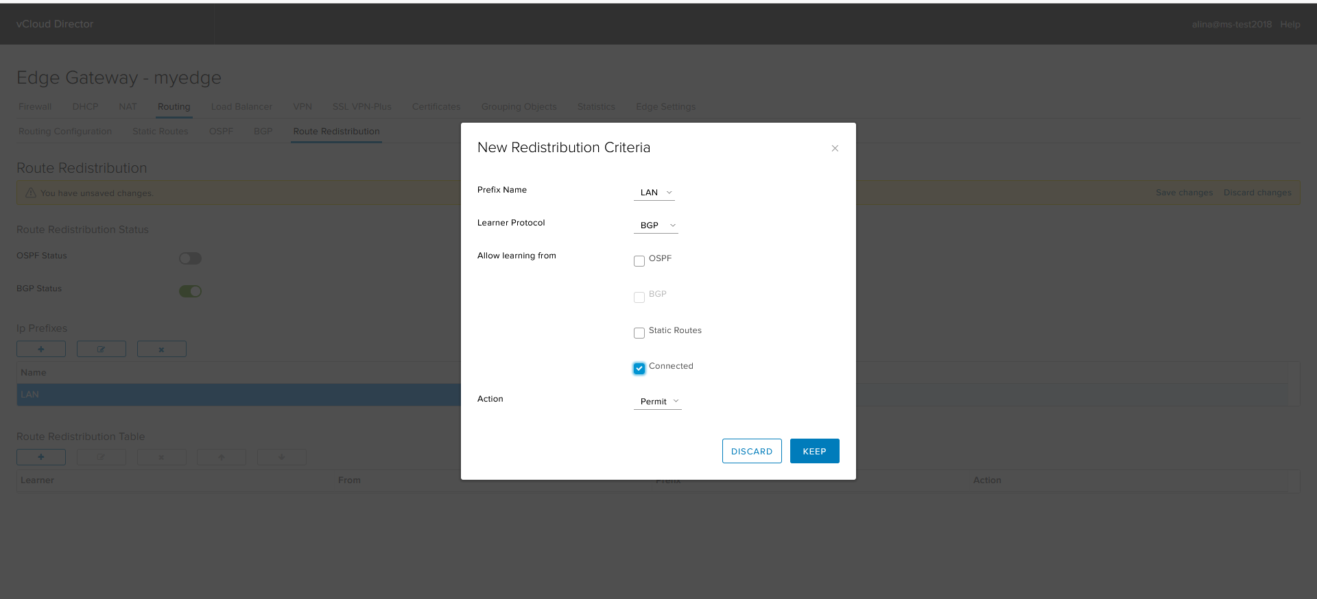 VMware NSX для самых маленьких. Часть 4. Настройка маршрутизации - 45