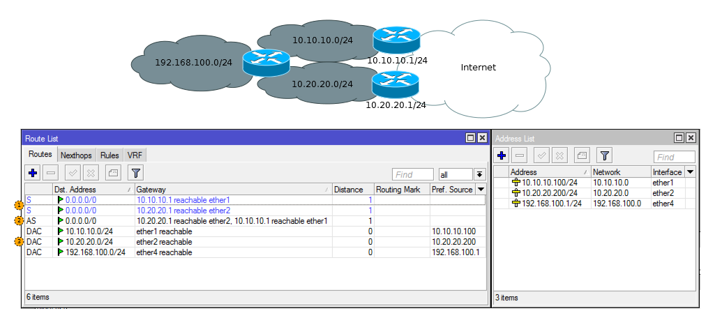 Основы статической маршрутизации в Mikrotik RouterOS - 19