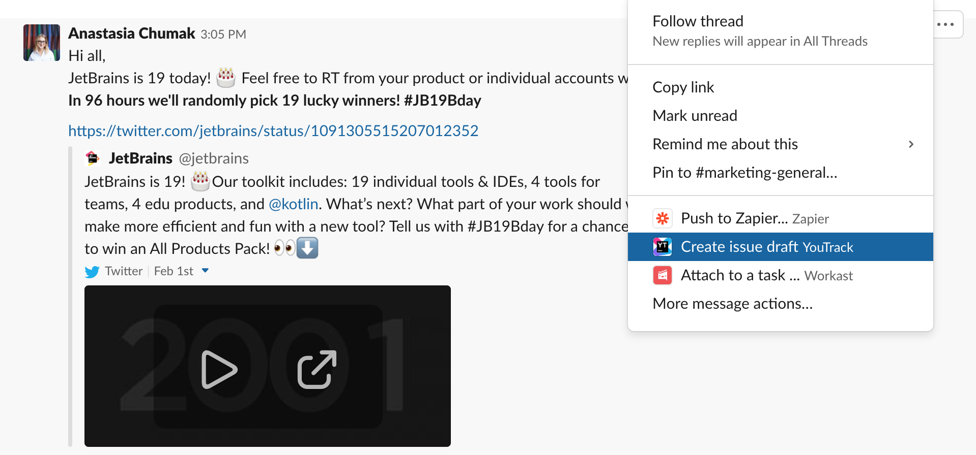 YouTrack 2019.1: избранные Agile-доски, настраиваемые поля для карточек на Agile-досках и многое другое - 3 YouTrack 2019.1: избранные Agile-доски, настраиваемые поля для карточек на Agile-досках и многое другое - 3