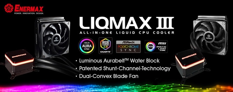 СЖО Enermax Liqmax III оснащена радиатором формата 120 мм