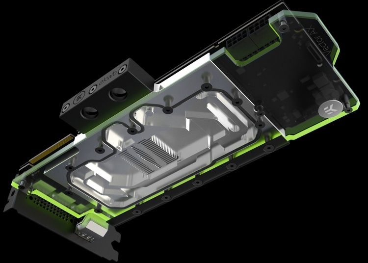 EK Water Blocks представила алюминиевый водоблок полного покрытия для GeForce RTX